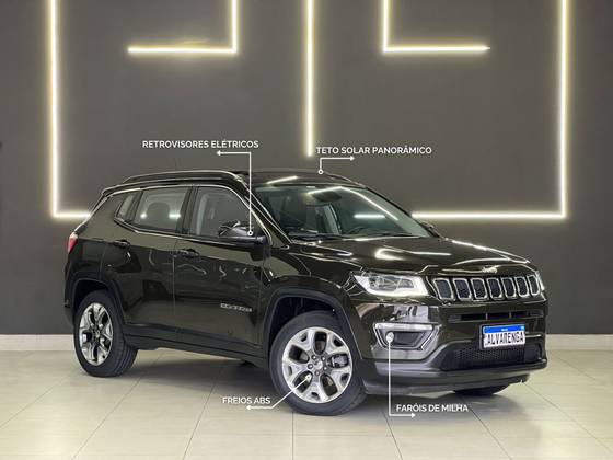 JEEP COMPASS 2.0 16V FLEX LONGITUDE AUTOMÁTICO JEEP COMPASS 2.0 16V FLEX LONGITUDE AUTOMÁTICO